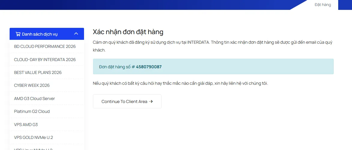 Order Complete